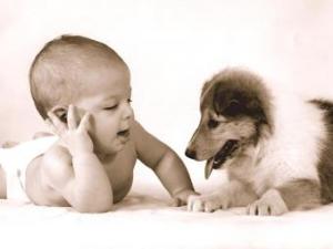 baby-with-puppy